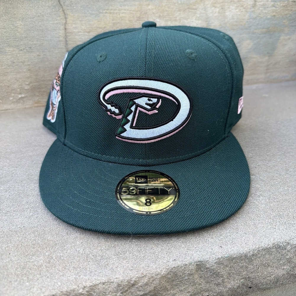 New Era Arizona Diamondbacks 1998 Inaugural Season 59Fifty Fitted Hat 8 Pink